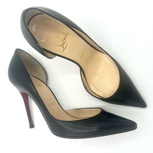 Christian Louboutin Iriza 85 Half-d’Orsay Heels Stilettos 37.5